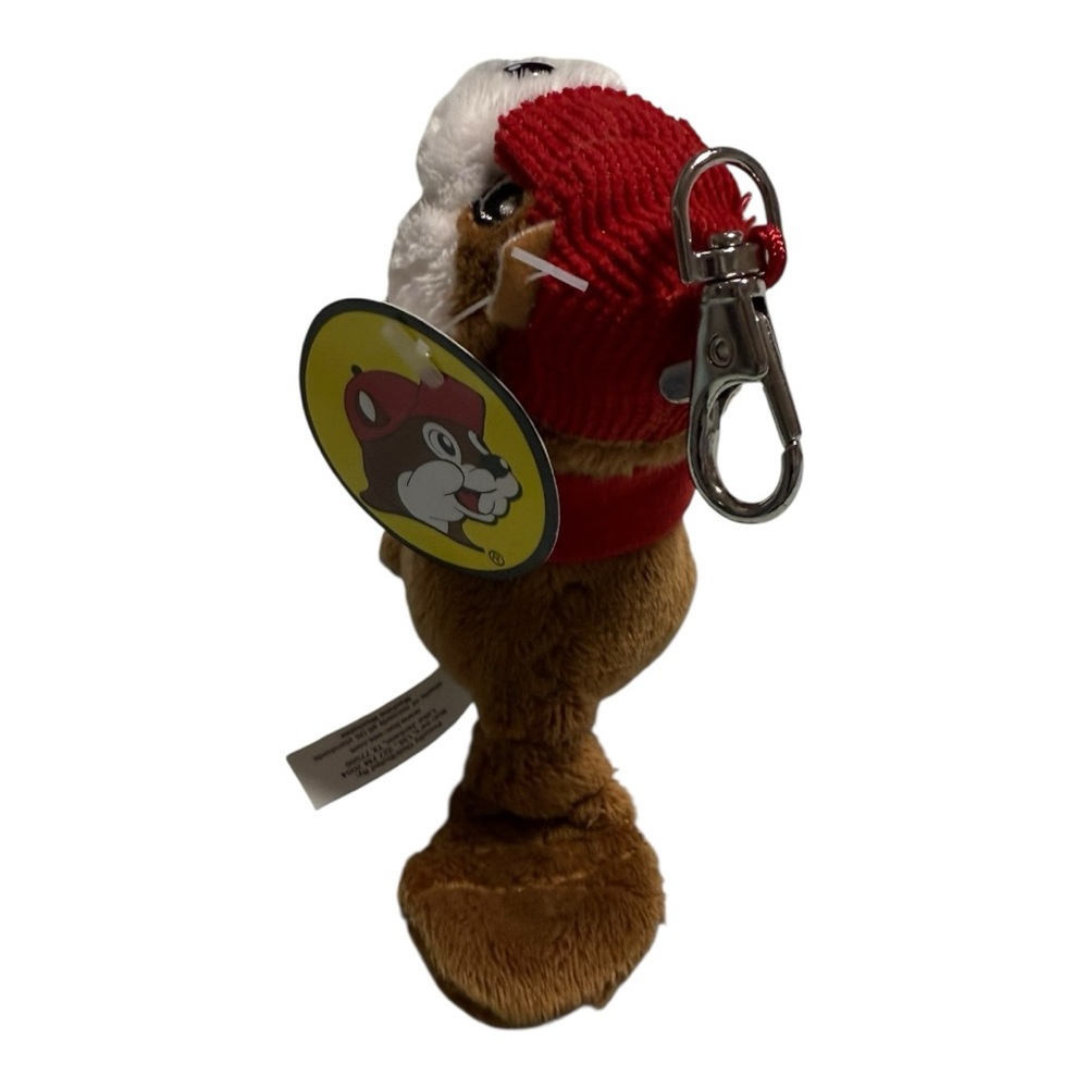 Buc-ee’s Beaver Plush Keychain Clip Mascot Stuffed Animal Toy NWT Bag Charm - Picture 5 of 7